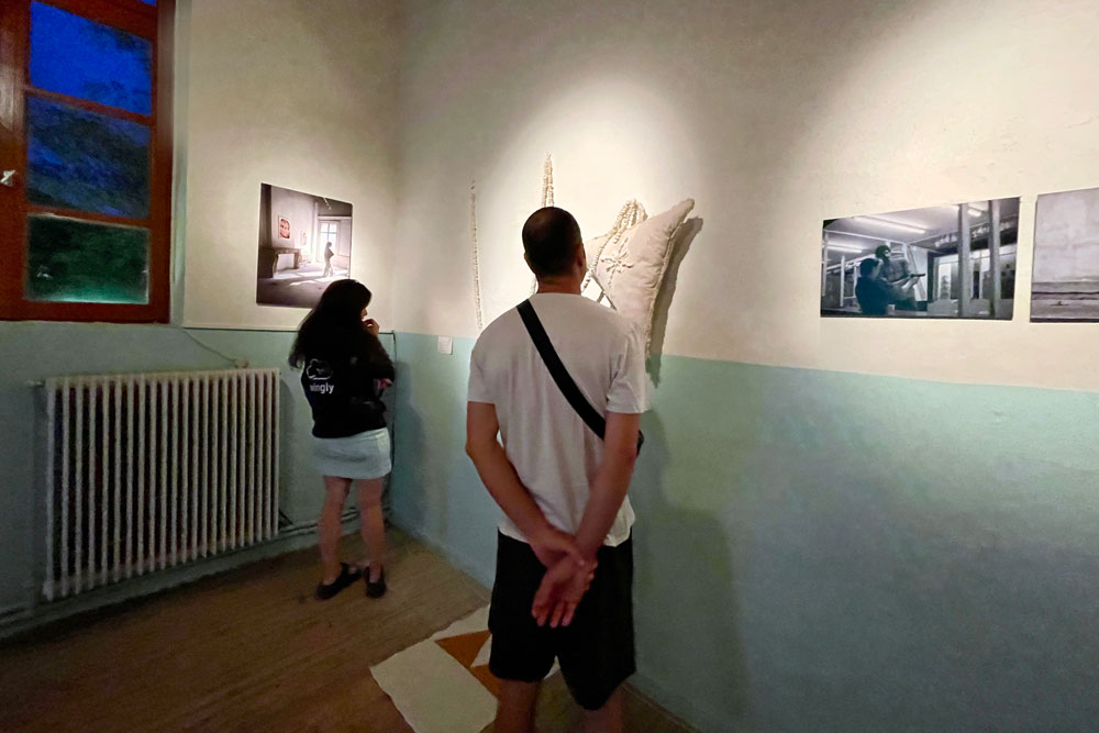 Opening, exhibition via